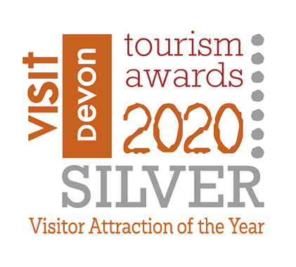 Visitor Attraction of the Year Silver Visit Devon Tourism Award 2020